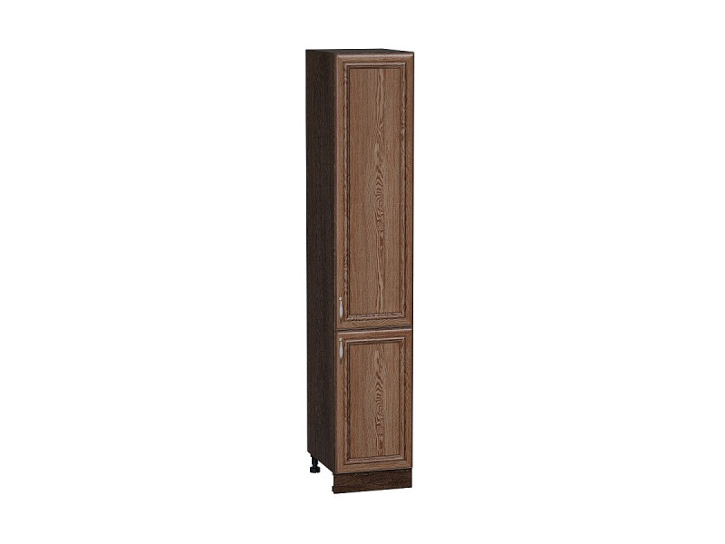 2132*400* Шкаф пенал с 2-мя дверцами Шале Brown Dreamline Graphite