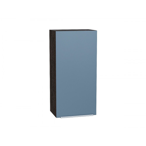 920*450* Шкаф верхний с 1-ой дверцей Фьюжн Silky Blue Graphite