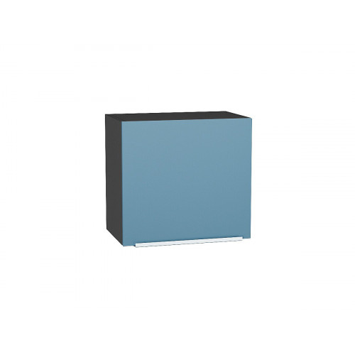 460*500* Шкаф верхний горизонтальный Фьюжн Silky Blue Graphite